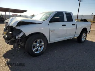 2018 Ram 1500 Express with VIN 1C6RR6FG9JS280275, listed as a Copart auction lot 82043654 with 81,658 mi miles and Clean title. Bid and sale history available at DreamBid. Image 1.