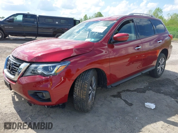2018 Nissan Pathfinder Platinum with VIN 5N1DR2MM7JC644901, listed as a IAAI auction lot 42285497 with 109,247 mi miles and . Bid and sale history available at DreamBid. Image 2.