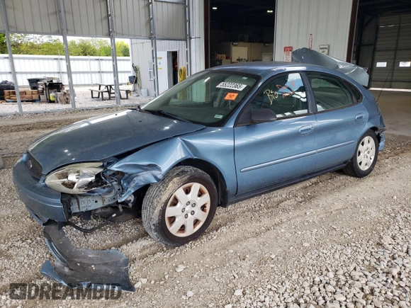 2007 Ford Taurus SE with VIN 1FAFP53U87A177083, listed as a Copart auction lot 55222365 with Not provided miles and Salvage title. Bid and sale history available at DreamBid. Image 1.