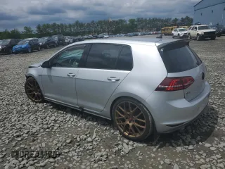 2016 Volkswagen Golf GTI SE with VIN 3VW5T7AU1GM001735, listed as a Copart auction lot 55133774 with 48,277 mi miles and Salvage Title. Bid and sale history available at carsss.com. Image 2.