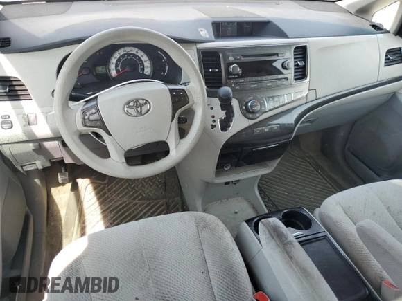 2013 Toyota Sienna LE AAS with VIN 5TDKK3DC7DS369935, listed as a Copart auction lot 54296325 with 193,635 mi miles and Clean Title. Bid and sale history available at DreamBid. Image 8.