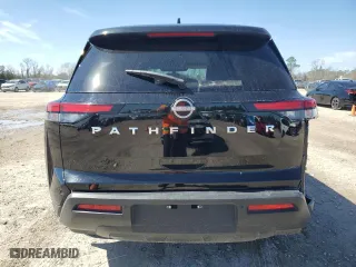 2024 Nissan Pathfinder S with VIN 5N1DR3AA6RC209816, listed as a Copart auction lot 46153225 with 37,553 mi miles and Salvage Title. Bid and sale history available at carsss.com. Image 6.