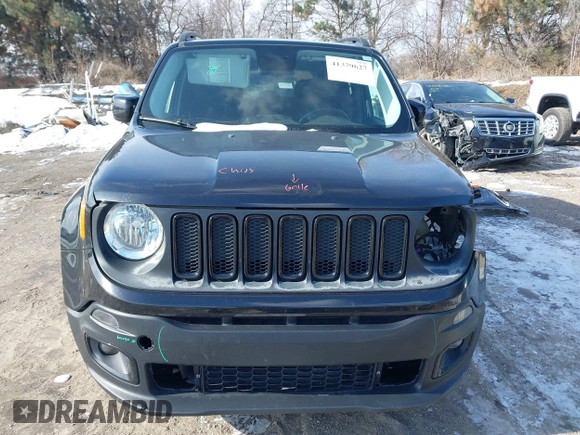 2016 Jeep Renegade Latitude with VIN ZACCJBBT8GPD00919, listed as a IAAI auction lot 41379627 with 104,791 mi miles. Bid and sale history available at carsss.com. Image 13.