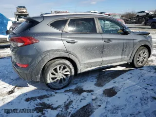 2018 Hyundai Tucson SEL with VIN KM8J33A48JU620700, listed as a Copart auction lot 46271185 with 0 mi miles and Salvage Title. Bid and sale history available at carsss.com. Image 3.