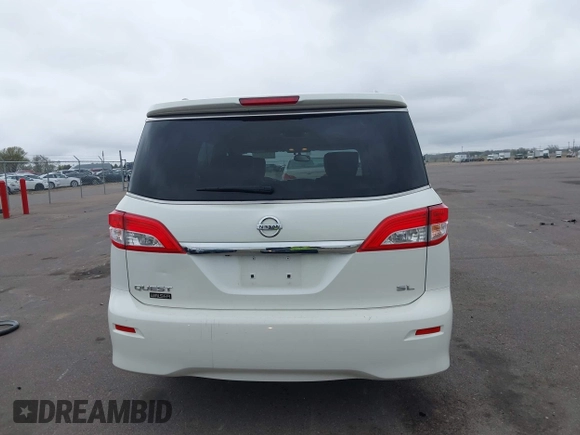 2012 Nissan Quest S z VIN JN8AE2KP4C9034426, wystawiony jako IAAI lot #42187314 z przebiegiem 221 834 mil mil oraz . Historia ofert i sprzedaży dostępna na DreamBid. Obrazek 16.