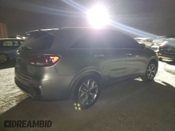 2019 Kia Sorento SX V6 with VIN 5XYPKDA59KG514307, listed as a Copart auction lot 85541144 with 92,677 mi miles and Salvage Title. Bid and sale history available at carsss.com. Image 3.