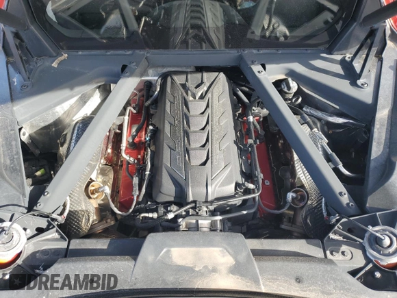 2022 Chevrolet Corvette 2LT with VIN 1G1YB2D46N5120927, listed as a Copart auction lot 88921645 with 0 mi miles and Salvage Title. Bid and sale history available at carsss.com. Image 12.