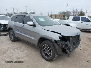 2019 Jeep Grand Cherokee Limited z VIN 1C4RJEBG8KC752297, wystawiony jako IAAI lot #41580741 z przebiegiem 142 981 mil mil oraz . Historia ofert i sprzedaży dostępna na DreamBid. Obrazek 1.