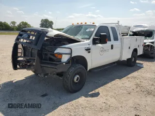 2009 Ford F-350 with VIN 1FDWX35589EA87993, listed as a Copart auction lot 68519864 with 59,398 mi miles and Salvage title. Bid and sale history available at DreamBid. Image 1.