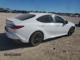 2025 Toyota Camry LE with VIN 4T1DAACK9SU118959, listed as a Copart auction lot 50041825 with 449 mi miles and Salvage Title. Bid and sale history available at carsss.com. Image 3.