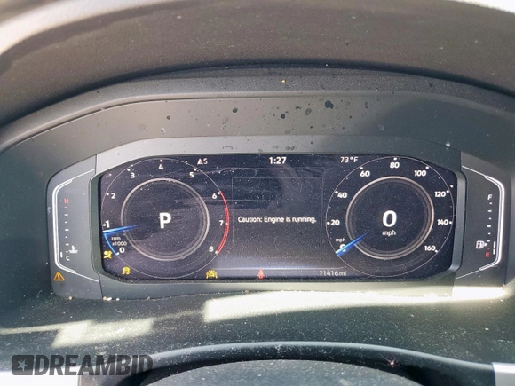 2022 Volkswagen Atlas SE z VIN 1V2WR2CAXNC550455, wystawiony jako Copart lot #52501705 z przebiegiem 71 416 mil mil oraz Czysty tytuł • Clean title. Historia ofert i sprzedaży dostępna na DreamBid. Obrazek 9.
