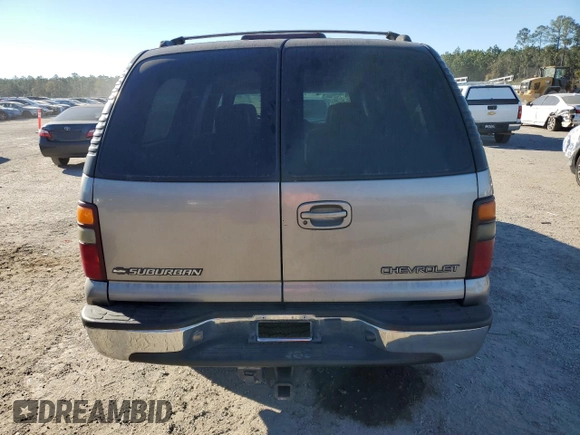 2002 Chevrolet Suburban LT with VIN 1GNEC16Z02J287885, listed as a Copart auction lot 85322374 with 421,757 mi miles and Salvage Title. Bid and sale history available at carsss.com. Image 6.