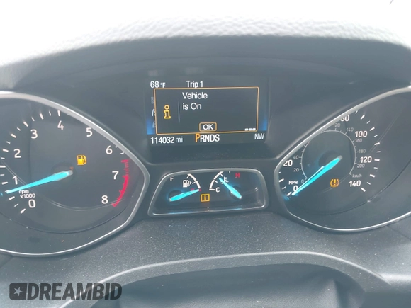 2018 Ford Escape SE with VIN 1FMCU9G99JUC41605, listed as a IAAI auction lot 39500946 with 114,032 mi miles. Bid and sale history available at carsss.com. Image 15.