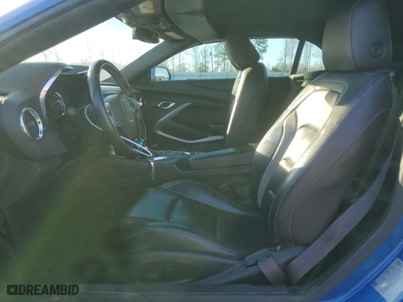 2017 Chevrolet Camaro 2LT with VIN 1G1FD3DS0H0116136, listed as a Copart auction lot 47564095 with 98,706 mi miles and Salvage Title. Bid and sale history available at carsss.com. Image 7.