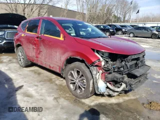 2020 Honda CR-V EX with VIN 2HKRW2H52LH617893, listed as a Copart auction lot 46120265 with 88,909 mi miles and Salvage Title. Bid and sale history available at DreamBid. Image 4.