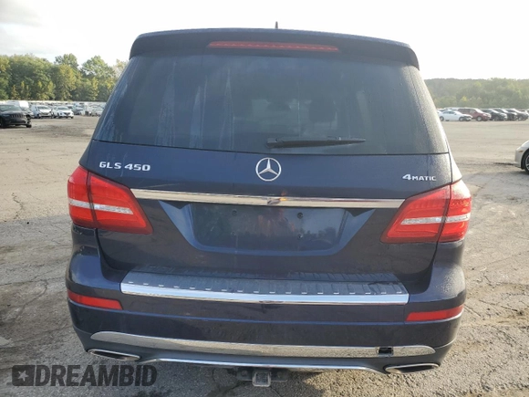 2017 Mercedes-Benz GLS with VIN 4JGDF6EE9HA983852, listed as a Copart auction lot 69682503 with 0 mi miles. Bid and sale history available at carsss.com. Image 6.