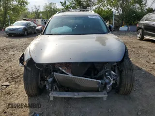 2016 Infiniti QX70 with VIN JN8CS1MW3GM752018, listed as a Copart auction lot 55606375 with 52,344 mi miles and Clean Title. Bid and sale history available at DreamBid. Image 5.