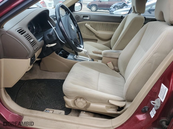 2005 Honda Civic Sdn EX with VIN 2HGES26795H584080, listed as a Copart auction lot 50304035 with 170,029 mi miles and Salvage Title. Bid and sale history available at carsss.com. Image 7.