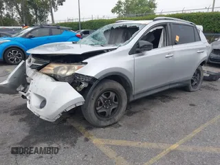 2014 Toyota RAV4 LE with VIN 2T3ZFREVXEW106571, listed as a IAAI auction lot 42161389 with Not provided miles and . Bid and sale history available at DreamBid. Image 2.