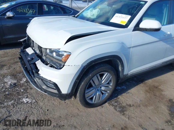 2019 Volkswagen Atlas SEL with VIN 1V2MR2CA5KC553296, listed as a IAAI auction lot 41329337 with 91,041 mi miles and . Bid and sale history available at DreamBid. Image 6.