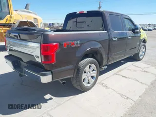 2018 Ford F-150 XL with VIN 1FTEW1E5XJFE46654, listed as a IAAI auction lot 41647966 with 93,397 mi miles. Bid and sale history available at carsss.com. Image 4.