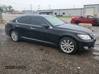 2010 Lexus LS 460 with VIN JTHCL5EF3A5006103, listed as a Copart auction lot 58077105 with 120,121 mi miles and Salvage title. Bid and sale history available at DreamBid. Image 4.