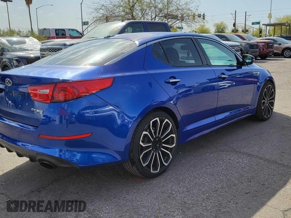 2014 Kia Optima SXL Turbo with VIN 5XXGR4A61EG285117, listed as a Copart auction lot 53501295 with 149,594 mi miles and Clean Title. Bid and sale history available at DreamBid. Image 4.