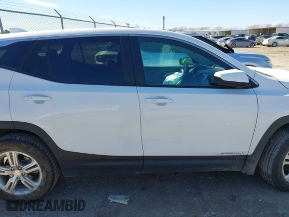 2022 GMC Terrain SLE with VIN 3GKALMEV1NL289914, listed as a IAAI auction lot 41694481 with 60,369 mi miles. Bid and sale history available at carsss.com. Image 14.