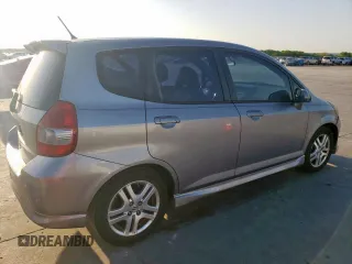 2008 Honda Fit Sport with VIN JHMGD37658S029278, listed as a Copart auction lot 52564595 with 151,073 mi miles and Salvage Title. Bid and sale history available at carsss.com. Image 3.
