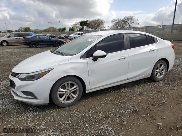 2017 Chevrolet Cruze LT with VIN 1G1BE5SM5H7271476, listed as a Copart auction lot 51722255 with 184,917 mi miles and Clean Title. Bid and sale history available at carsss.com. Image 1.