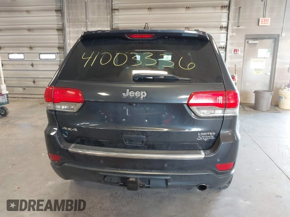 2015 Jeep Grand Cherokee Limited with VIN 1C4RJFBG5FC941811, listed as a IAAI auction lot 41003336 with 137,867 mi miles. Bid and sale history available at carsss.com. Image 16.