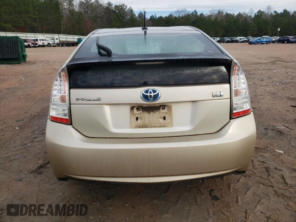 2010 Toyota Prius II with VIN JTDKN3DU5A0081247, listed as a Copart auction lot 50471245 with 314,892 mi miles and Clean Title. Bid and sale history available at carsss.com. Image 6.