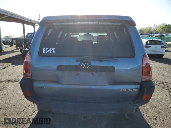 2003 Toyota 4Runner SR5 with VIN JTEBU14RX30011874, listed as a Copart auction lot 55319735 with 187,998 mi miles and Clean Title. Bid and sale history available at DreamBid. Image 6.