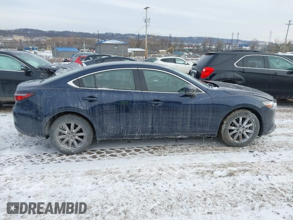 2021 Mazda 6 Sport with VIN JM1GL1UM5M1600618, listed as a IAAI auction lot 41395706 with 14,576 mi miles. Bid and sale history available at carsss.com. Image 13.