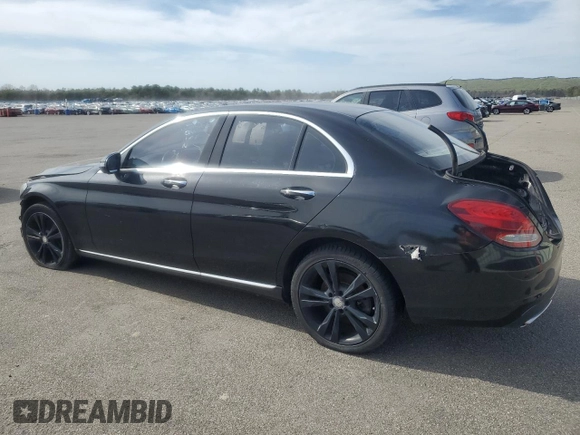 2016 Mercedes-Benz C 300 Luxury with VIN 55SWF4KBXGU172870, listed as a Copart auction lot 54019325 with Not provided miles and Clean title. Bid and sale history available at DreamBid. Image 2.