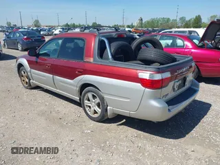 2003 Subaru Baja with VIN 4S4BT61CX37107186, listed as a IAAI auction lot 42132989 with 247,000 mi miles and . Bid and sale history available at DreamBid. Image 3.
