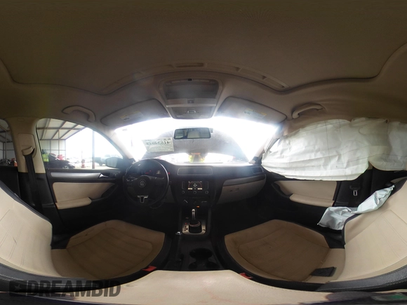 2012 Volkswagen Jetta Sedan SEL w/Sunroof with VIN 3VWLX7AJ5CM379634, listed as a IAAI auction lot 41634048 with 209,586 mi miles. Bid and sale history available at carsss.com. Image 19.