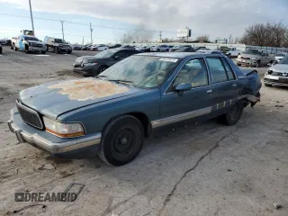 1993 Buick Roadmaster with VIN 1G4BN5374PR406512, listed as a Copart auction lot 88478075 with 146,536 mi miles and Salvage Title. Bid and sale history available at DreamBid. Image 1.