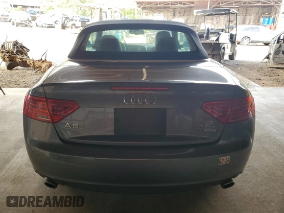 2013 Audi A5 Premium Plus z VIN WAULFAFH8DN003166, wystawiony jako Copart lot #51635015 z przebiegiem 73 022 mil mil oraz Szkoda całkowita • Salvage title. Historia ofert i sprzedaży dostępna na DreamBid. Obrazek 6.