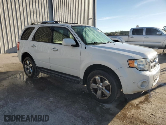 2011 Ford Escape Limited with VIN 1FMCU9EG0BKB89084, listed as a Copart auction lot 87066594 with 112,625 mi miles and Salvage Title. Bid and sale history available at DreamBid. Image 4.
