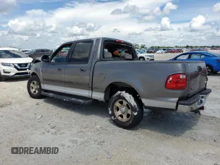 2002 Ford F-150 XLT with VIN 1FTRW07692KB73281, listed as a Copart auction lot 48147305 with 0 mi miles and Non Repairable. Bid and sale history available at carsss.com. Image 2.
