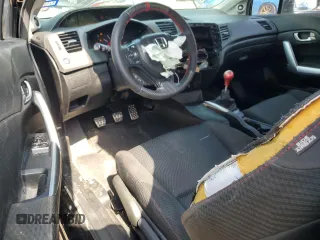 2012 Honda Civic Si z VIN 2HGFG4A5XCH708989, wystawiony jako Copart lot #54350765 z przebiegiem Nie podano mil oraz Szkoda całkowita • Salvage title. Historia ofert i sprzedaży dostępna na DreamBid. Obrazek 8.