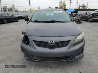 2010 Toyota Corolla with VIN 1NXBU4EE0AZ380553, listed as a Copart auction lot 53377225 with 196,832 mi miles and Clean Title. Bid and sale history available at carsss.com. Image 5.