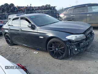 2013 BMW 5 Series 550i xDrive with VIN WBAFU9C50DDY70918, listed as a IAAI auction lot 41501293 with 77,675 mi miles and . Bid and sale history available at carsss.com. Image 1.
