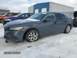 2022 Honda Civic LX z VIN 2HGFE2F23NH128432, wystawiony jako Copart lot #44536805 z przebiegiem 64 588 mil mil oraz Szkoda całkowita • Salvage title. Historia ofert i sprzedaży dostępna na DreamBid. Obrazek 1.