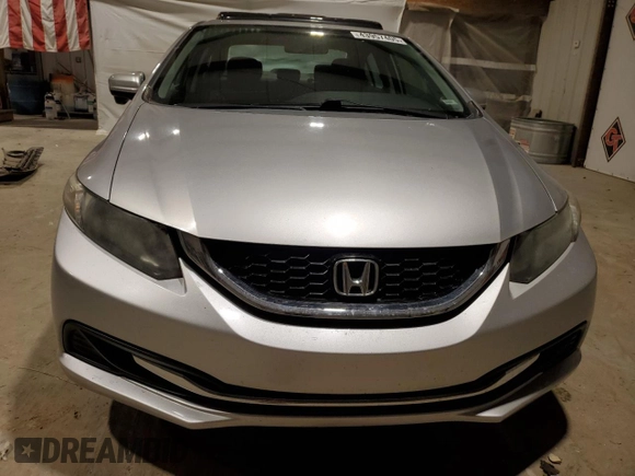 2015 Honda Civic EX with VIN 19XFB2F82FE010770, listed as a Copart auction lot 43957405 with 185,372 mi miles and Salvage Title. Bid and sale history available at carsss.com. Image 5.