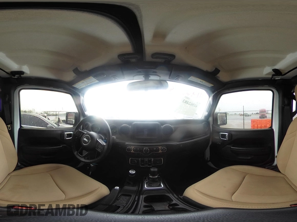 2023 Jeep Wrangler Sport with VIN 1C4HJXDN8PW523532, listed as a IAAI auction lot 41962483 with 14,643 mi miles and . Bid and sale history available at DreamBid. Image 18.