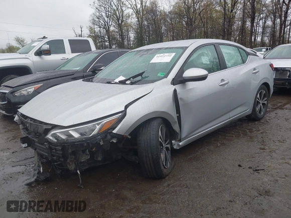 2021 Nissan Sentra SV z VIN 3N1AB8CV5MY238123, wystawiony jako IAAI lot #41952732 z przebiegiem 89 502 mil mil oraz . Historia ofert i sprzedaży dostępna na DreamBid. Obrazek 18.