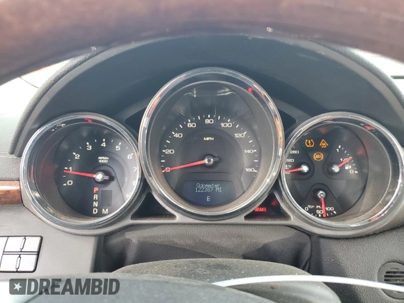 2008 Cadillac CTS AWD w/1SB with VIN 1G6DT57V780185329, listed as a Copart auction lot 75596724 with 122,387 mi miles and Salvage Title. Bid and sale history available at carsss.com. Image 9.