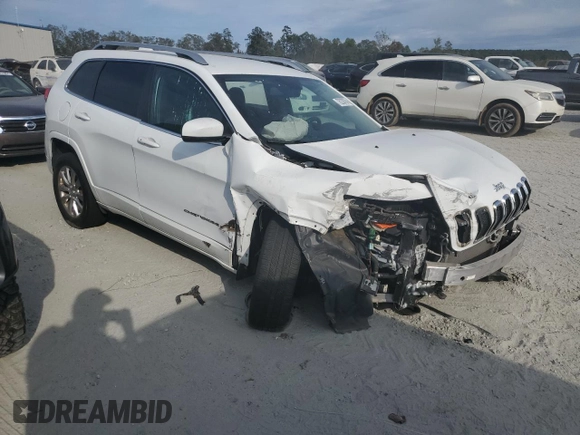 2018 Jeep Cherokee Overland with VIN 1C4PJMJX9JD594323, listed as a Copart auction lot 76238794 with 71,870 mi miles and Salvage Title. Bid and sale history available at carsss.com. Image 4.